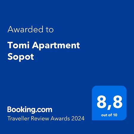 Tomi Apartment Sopot Bagian luar foto